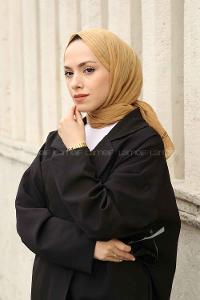 Lamelif Cotton Line Şal Sarı