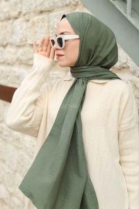 Lamelif Pamuk Caz Şal Haki