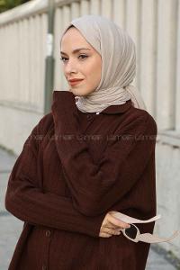 Lamelif Soft Touch Şal Taş