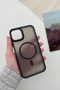 Lamelif iPhone 14 Pro Max Metal Focus Megsafe Kılıf