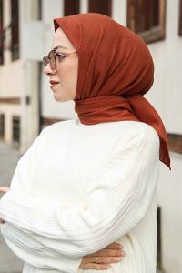 Lamelif Mio Caz Eşarp Badem