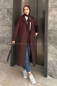 Lamelif Kapitone Uzun Mont Acı Kahve