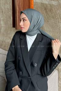 Lamelif Bürümcük Eşarp Küf Yeşili