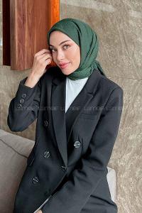 Leave Of Daphne Cotton Fabric Straight Scarf