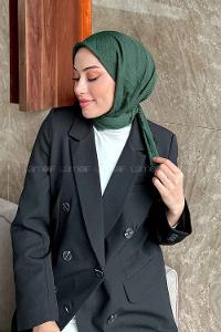 Leave Of Daphne Cotton Fabric Straight Scarf