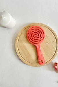 Orange Brush And Comb