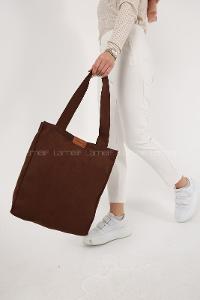 Bitter Brown With Suspenders Kumas Hand Bag Arm Bag Bag