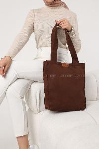 Bitter Brown With Suspenders Kumas Hand Bag Arm Bag Bag