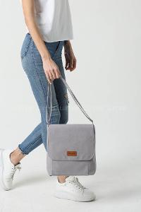 Gray Without Accessories Rope Hand Bag Bag