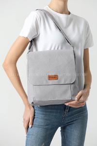 Gray Without Accessories Rope Hand Bag Bag
