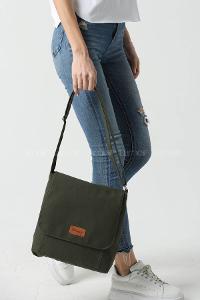 Khaki Without Accessories Rope Hand Bag Bag