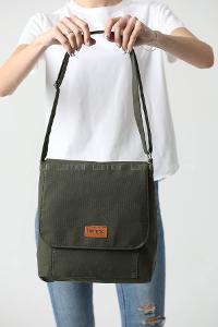 Khaki Without Accessories Rope Hand Bag Bag