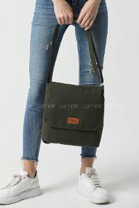 Khaki Without Accessories Rope Hand Bag Bag