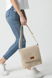 Cream Without Accessories Rope Hand Bag Bag