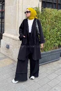 Black-1 Crew Neck Suit