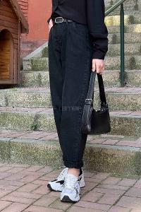 Lamelif Balon Model Bol Mom Jean Füme