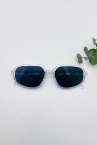 Lamelif Asia Şeffaf Çerçeve Siyah Güneş Gözlüğü