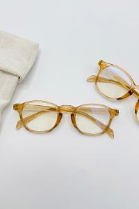 Brown With Milk Glasses