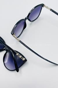 Lamelif Cates Siyah Taş Detaylı Güneş Gözlüğü