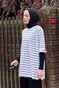 White Crew Neck Half Arm Arm Cotton Printed T-shirt