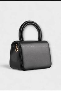 Lamelif Mini Çapraz Askılı Ve El Çantası Helen Siyah 