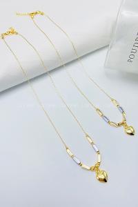 Gold Gold Straight Necklace