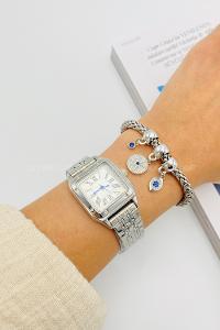 Lamelif Gümüş Kuzey Yıldızı Zarif Bileklik