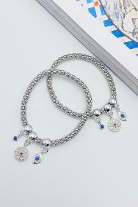 Lamelif Gümüş Kuzey Yıldızı Zarif Bileklik