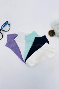 Lamelif 5li Patik Çorap