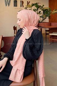 Lamelif Kapadokya Desen Jakar Serisi Şal Yavruağzı