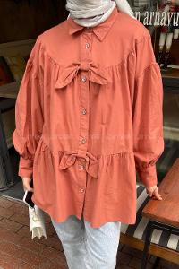 Outdoor Tile Shirt Collar Long Arm Poplin Fabric Unprinted Shirt