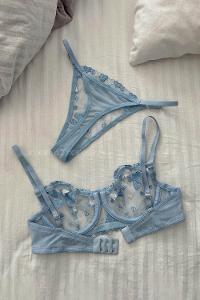 Lamelif Brode Nakışlı Takım