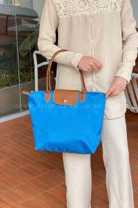 Lamelif M Kadın Omuz Çantası Tiger Mavi