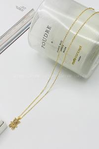 Lamelif  Gold Taşlı Minik Ayıcık Zirkon Kolye