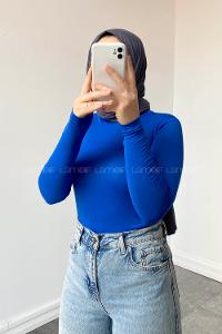 Saxe Mock Turtle Neck Long Arm Cotton Body