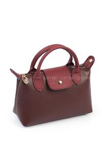 Lamelif S Kadın Omuz Çantası Tiger Bordo