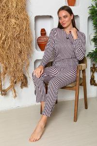 Lamelif Pamuk Yazlık Kadın Pijama Takımı Pembe