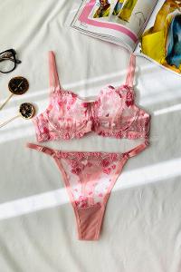 Lamelif Brode Nakışlı Takım