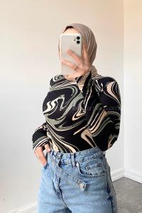 Green Turtle Neck Long Arm Body