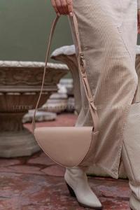 Mink Buckle Skin Hand Bag Bag