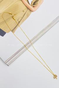 Lamelif Gold Hayat Ağacı Zirkon Kolye