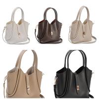Soft Brown Buckle Skin Hand Bag Bag