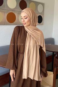 Lamelif Camel Penye Şal