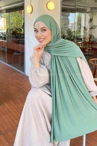 Lamelif Penye Şal Elma Yeşili