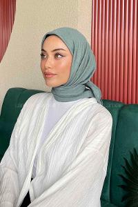 Lamelif Bambu Eşarp Çağla Yeşili