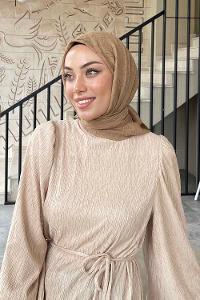 Lamelif Bambu Eşarp Camel
