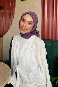 Lamelif Bambu Eşarp Lavanta