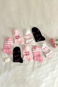 Lamelif 4lü Barbie Patik Çorap