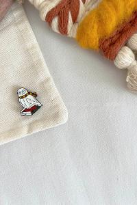 Lamelif Harry Potterın Baykuşu Demir Broş