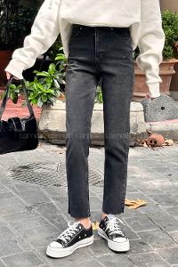 Smoked-1 Denim Normal Waist Denim Pants